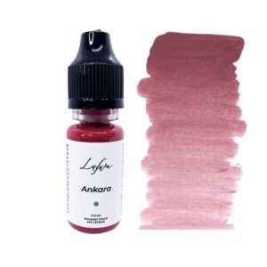 PIGMENT de MAQUILLAGE PERMANENT DES LEVRES de couleur violinne nommé KYOTO PAR LUXURA PMU